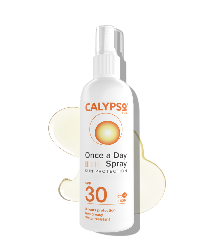 Calypso Colour Spray Sun Screen Blue – 200 Ml, Blauer UV-Schutz-Spray Für Kinder